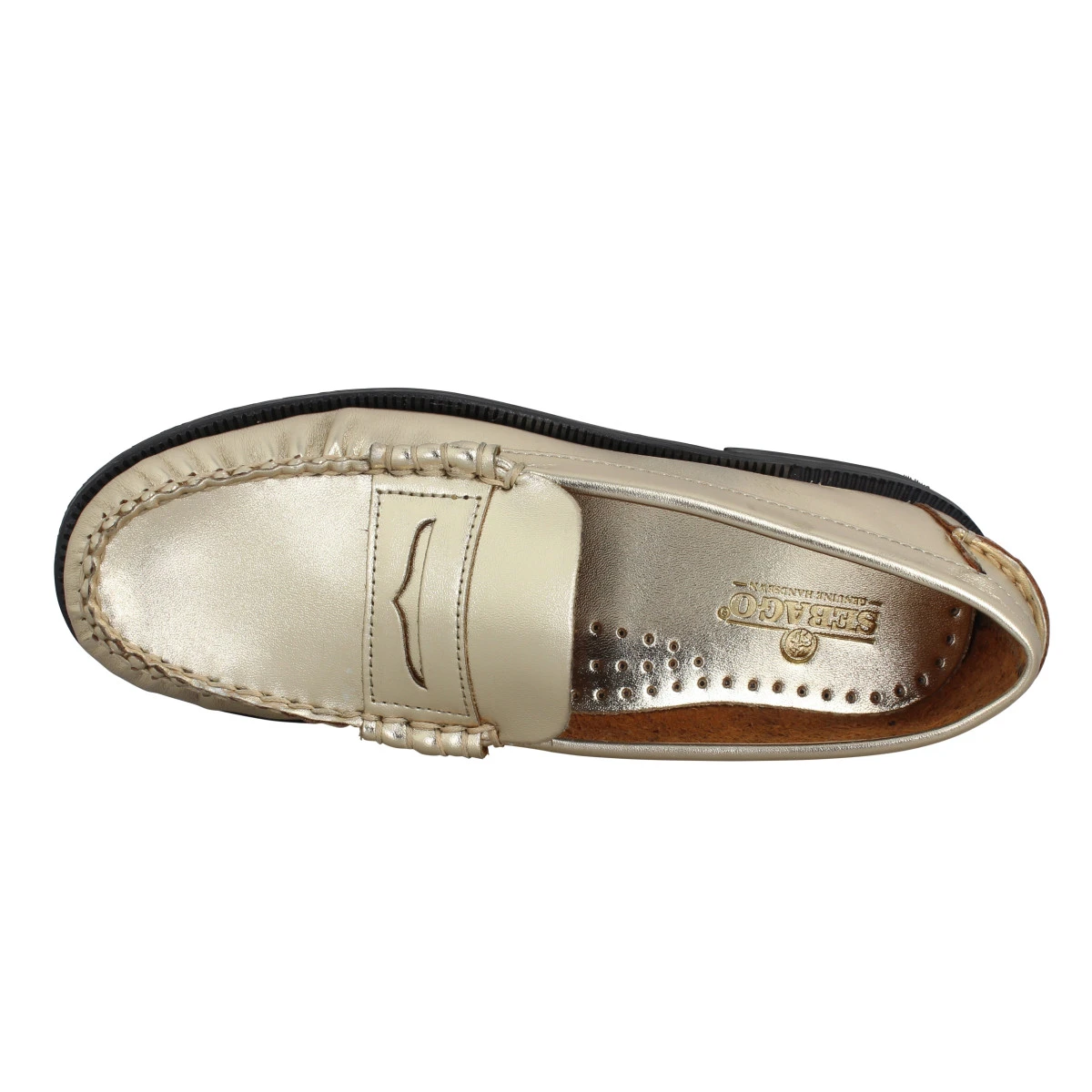 SEBAGO Dan Met Cuir Femme Gold 7 SEBAGO Dan Met Cuir Femme Gold â Image 5