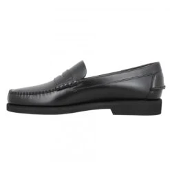 SEBAGO Dan Polaris Cuir Homme Noir -Magasin De Chaussures De Mode sebago dan polaris cuir homme noir 4