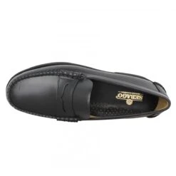 SEBAGO Dan Polaris Cuir Homme Noir -Magasin De Chaussures De Mode sebago dan polaris cuir homme noir 5