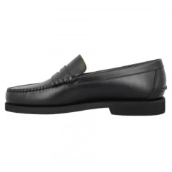 SEBAGO Dan Polaris W (Wide) Cuir Homme Black -Magasin De Chaussures De Mode sebago dan polaris w wide cuir homme black 4