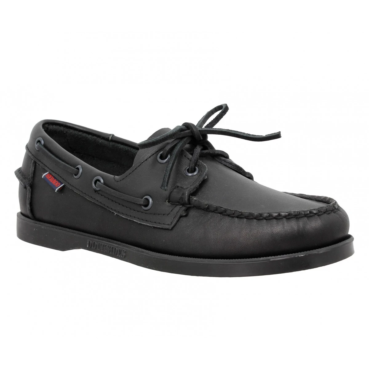 SEBAGO Docksides Cuir Homme Black 3 SEBAGO Docksides Cuir Homme Black