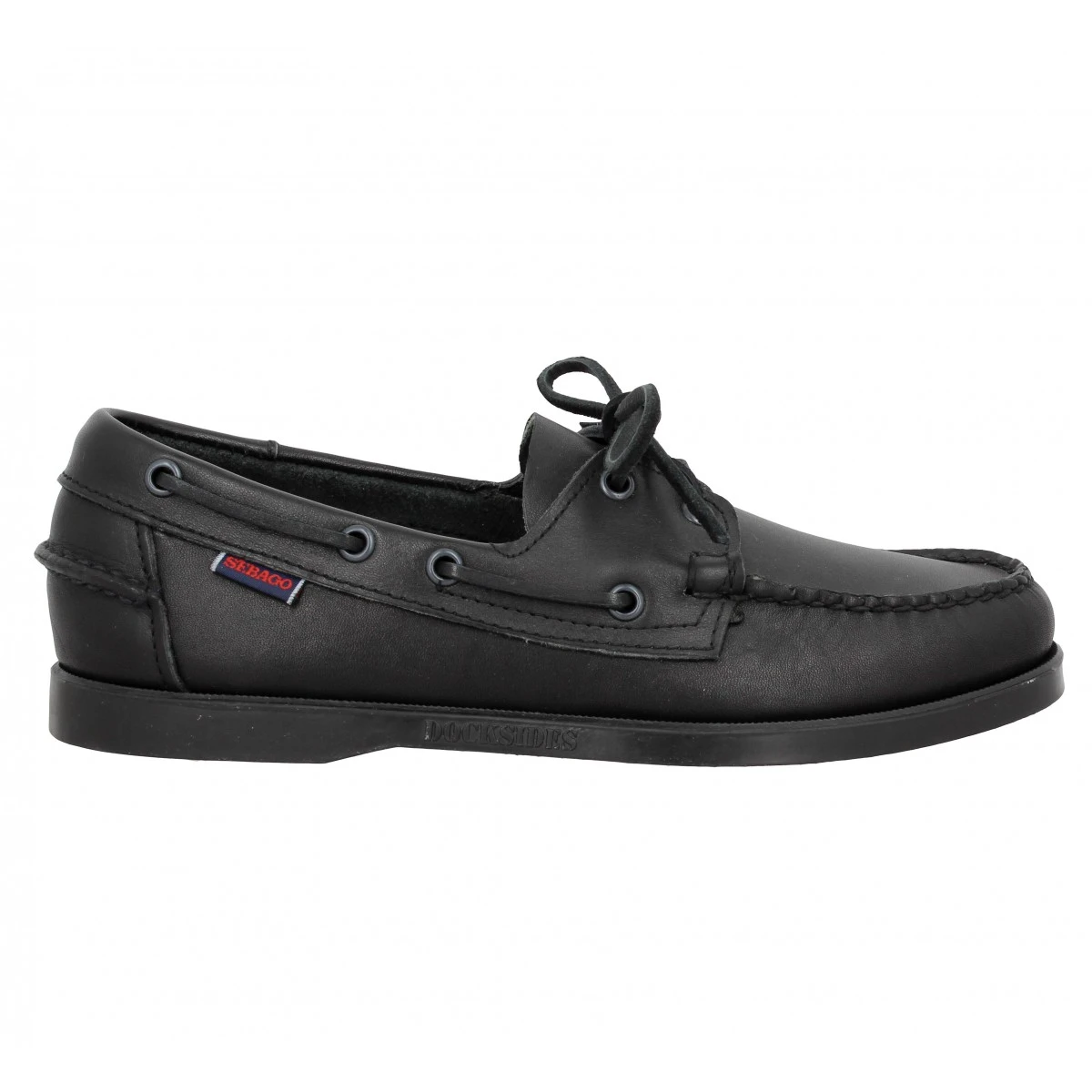 SEBAGO Docksides Cuir Homme Black 4 SEBAGO Docksides Cuir Homme Black – Image 2
