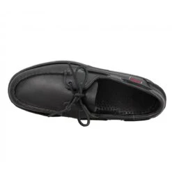 SEBAGO Docksides Cuir Homme Black 13 SEBAGO Docksides Cuir Homme Black -Magasin De Chaussures De Mode sebago docksides homme black 5 1