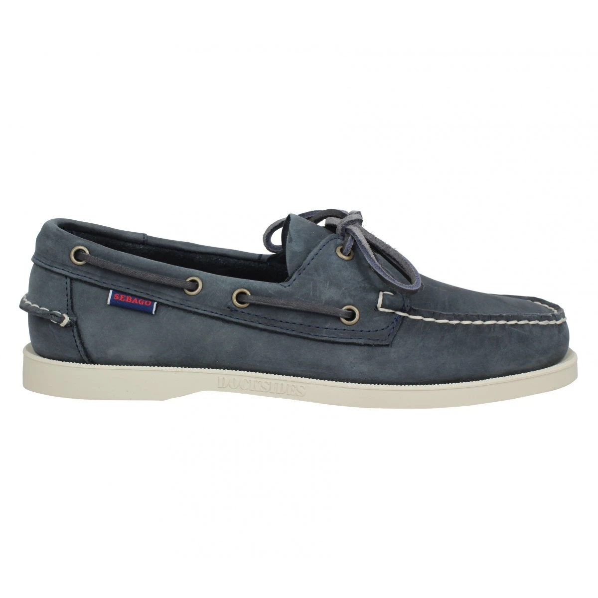 SEBAGO Docksides Portland Cuir Crazy Homme Navy 4 SEBAGO Docksides Portland Cuir Crazy Homme Navy – Image 2