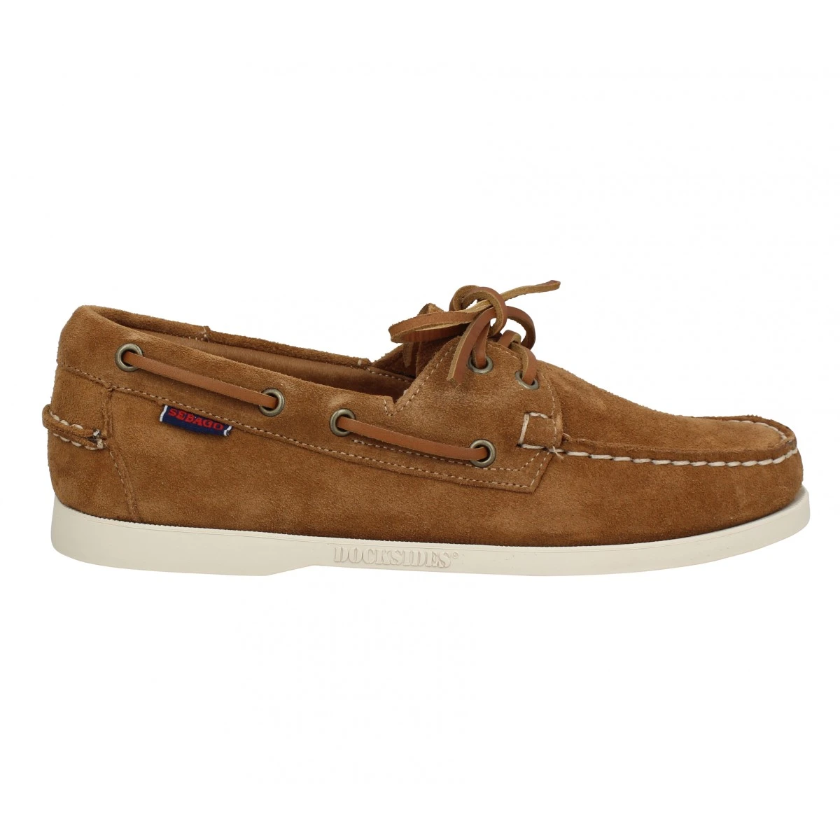 SEBAGO Docksides Portland Flesh Out Suede Homme Cognac 4 SEBAGO Docksides Portland Flesh Out Suede Homme Cognac – Image 2