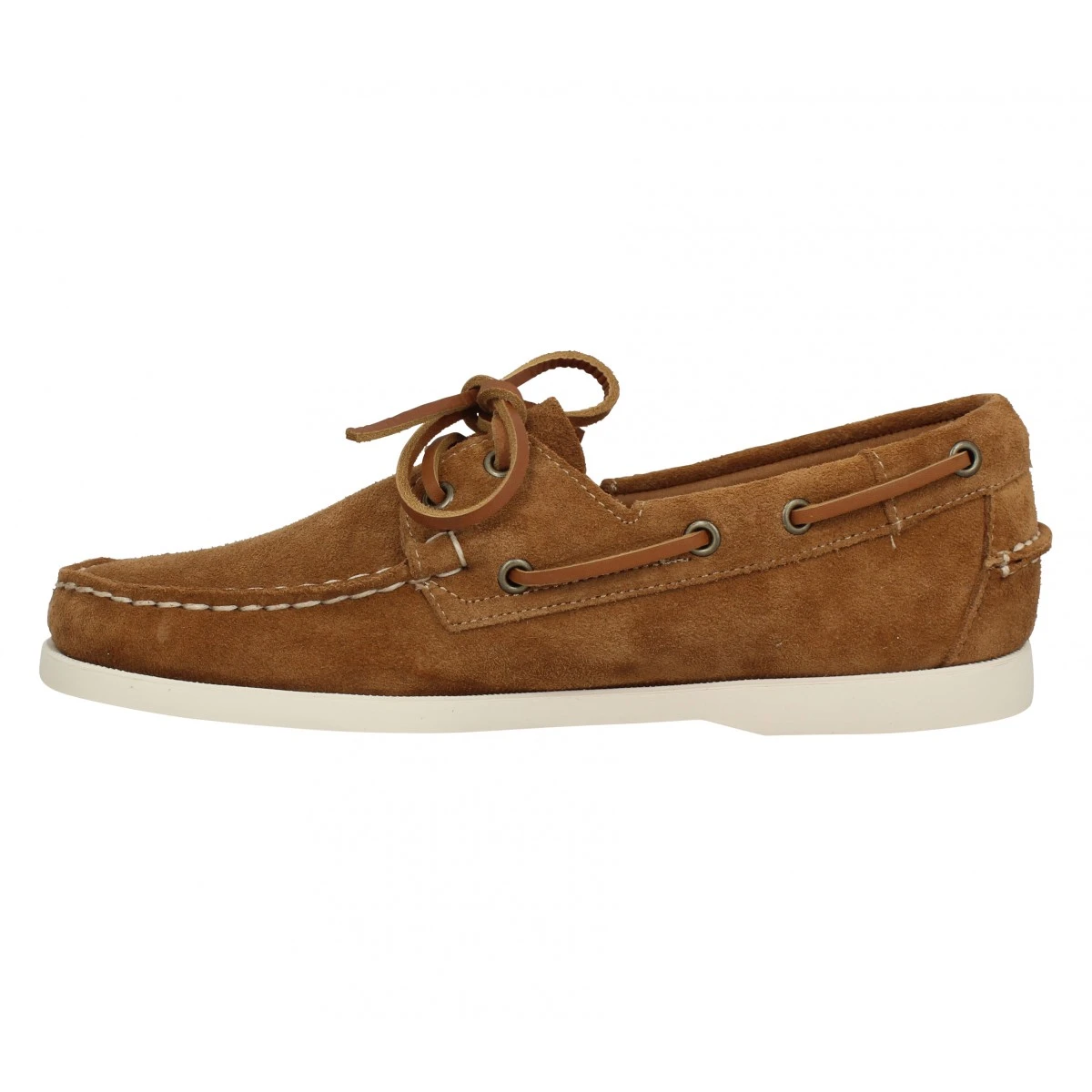 SEBAGO Docksides Portland Flesh Out Suede Homme Cognac 6 SEBAGO Docksides Portland Flesh Out Suede Homme Cognac – Image 4
