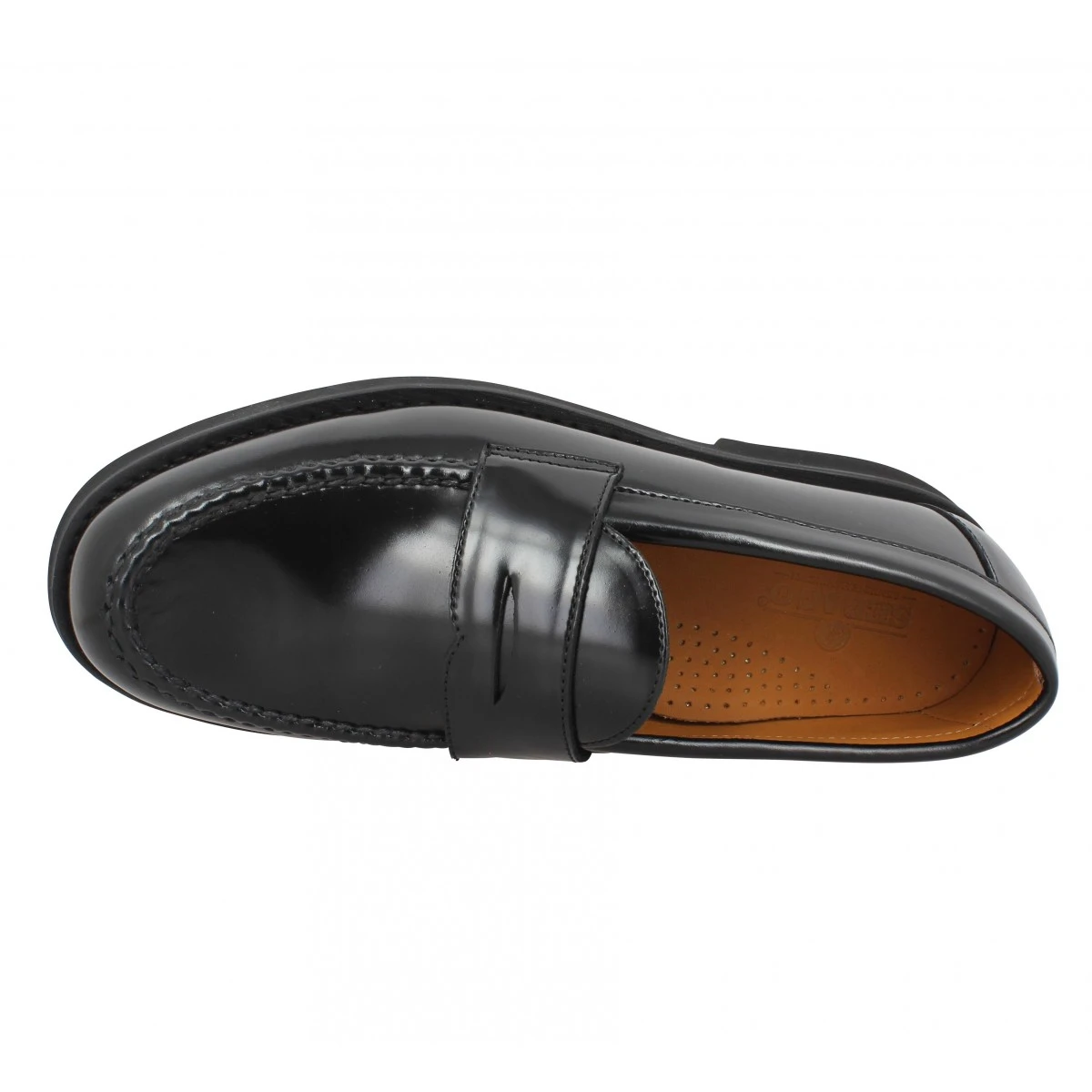 SEBAGO Ryan Brushed Polaris W (Wide) Cuir Homme Black 7 SEBAGO Ryan Brushed Polaris W (Wide) Cuir Homme Black – Image 5