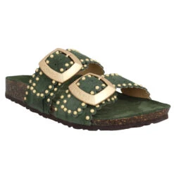 SEMERDJIAN Arona Velours Femme Militaire