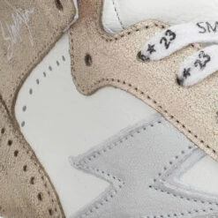 SEMERDJIAN Braga Cuir Femme Blanc Gold -Magasin De Chaussures De Mode semerdjian braga cuir femme blanc gold 7