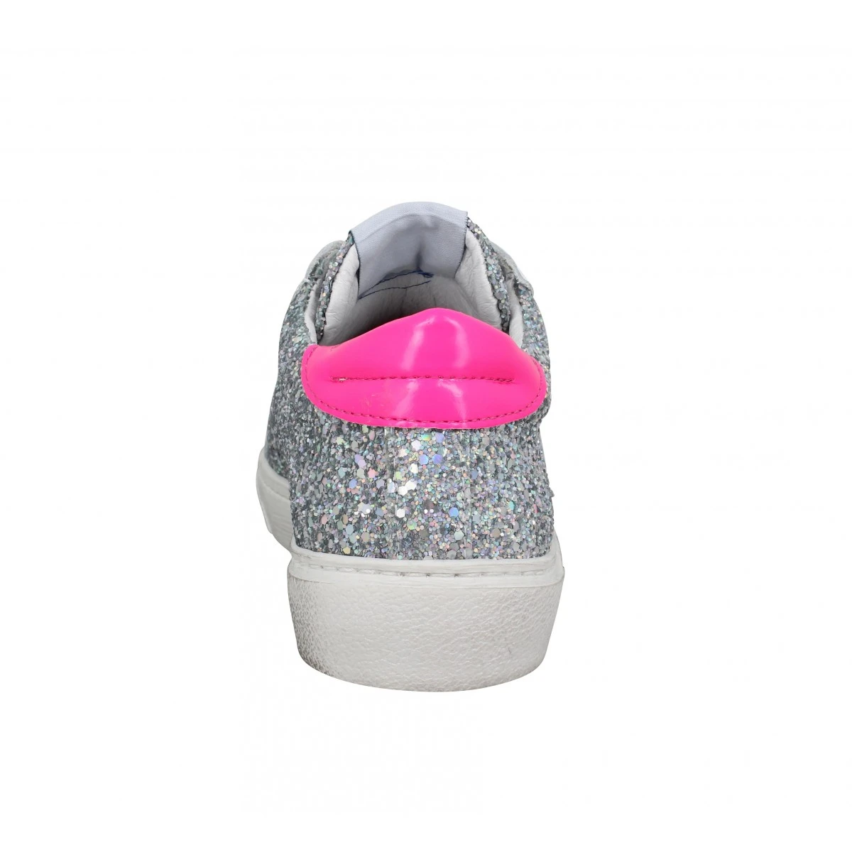 SEMERDJIAN Catri Glitter Femme Argent Fluo 5 SEMERDJIAN Catri Glitter Femme Argent Fluo – Image 3