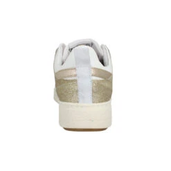 SEMERDJIAN Chita Cuir Glitter Femme Blanc Platine -Magasin De Chaussures De Mode semerdjian chita cuir glitter femme blanc platine 3