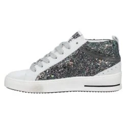 SEMERDJIAN Gibra Velours Glitter Femme Blanc -Magasin De Chaussures De Mode semerdjian gibra velours glitter femme blanc 4