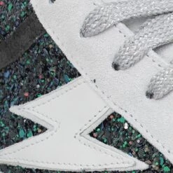 SEMERDJIAN Gibra Velours Glitter Femme Blanc -Magasin De Chaussures De Mode semerdjian gibra velours glitter femme blanc 7