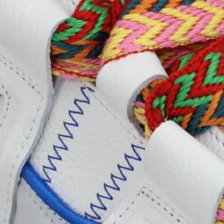 SEMERDJIAN Inna Cuir Femme Blanc Bleu -Magasin De Chaussures De Mode semerdjian inna cuir femme blanc bleu 7