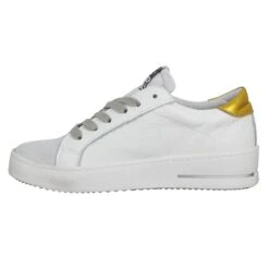 SEMERDJIAN Maya 9505 Cuir Velours Femme Blanc Glitter Multi -Magasin De Chaussures De Mode semerdjian maya 9505 cuir velours femme blanc glitter multi 4