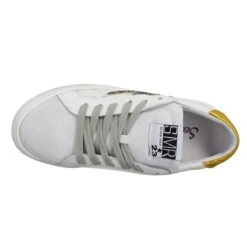 SEMERDJIAN Maya 9505 Cuir Velours Femme Blanc Glitter Multi -Magasin De Chaussures De Mode semerdjian maya 9505 cuir velours femme blanc glitter multi 5