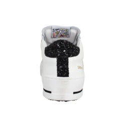 SEMERDJIAN Maya Cuir Glitter Femme Blanc Gold Noir -Magasin De Chaussures De Mode semerdjian maya cuir glitter femme blanc gold noir 3