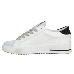 SEMERDJIAN Maya Cuir Glitter Femme Blanc Gold Noir -Magasin De Chaussures De Mode semerdjian maya cuir glitter femme blanc gold noir 4