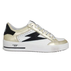 SEMERDJIAN Noubar Cuir Femme Blanc Gold -Magasin De Chaussures De Mode semerdjian noubar cuir femme blanc gold 2