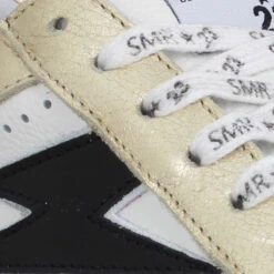 SEMERDJIAN Noubar Cuir Femme Blanc Gold -Magasin De Chaussures De Mode semerdjian noubar cuir femme blanc gold 7