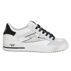 SEMERDJIAN Noubar Cuir Velours Femme Blanc -Magasin De Chaussures De Mode semerdjian noubar cuir velours femme blanc 2