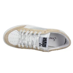 SEMERDJIAN Noubar Cuir Velours Femme Blanc Sable -Magasin De Chaussures De Mode semerdjian noubar cuir velours femme blanc sable 5