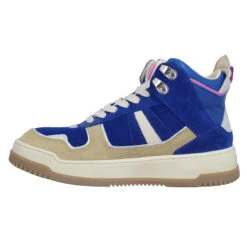 SERAFINI Elle Velours Toile Femme Bluette Sand -Magasin De Chaussures De Mode serafini elle velours toile femme bluette sand 4