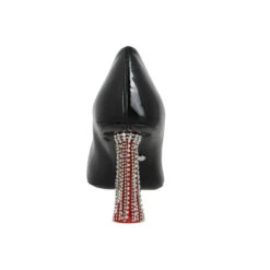 SONIA RYKIEL Valence Pump Cuir Vernis Femme Noir -Magasin De Chaussures De Mode sonia rykiel valence pump cuir vernis femme noir 3