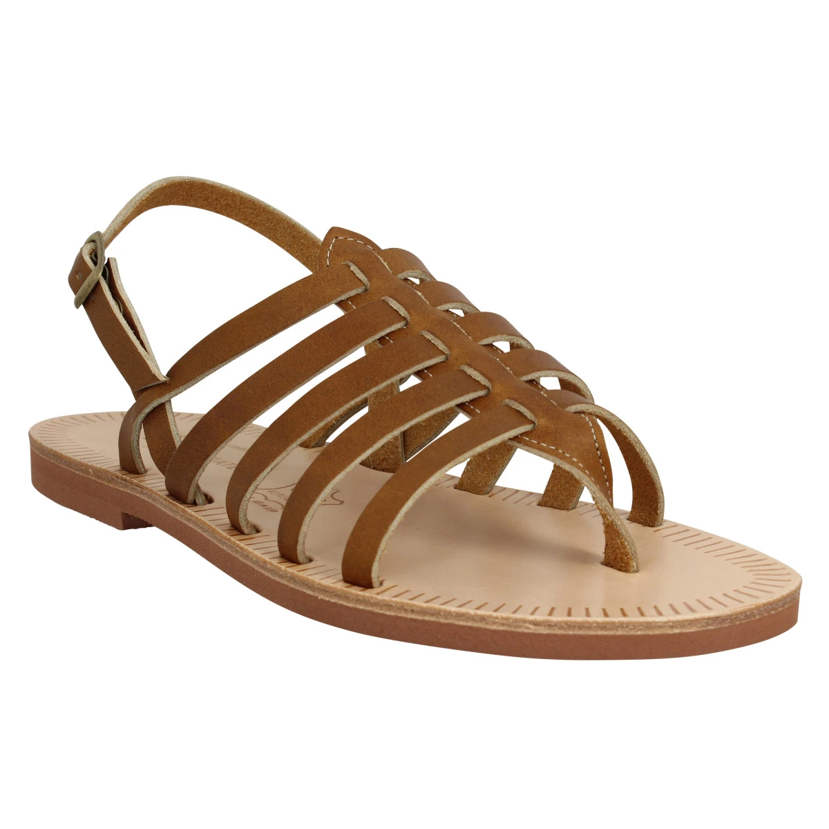 SPARTIATES PHOCEENNES 5LC Cuir Femme Naturel 3 SPARTIATES PHOCEENNES 5LC Cuir Femme Naturel