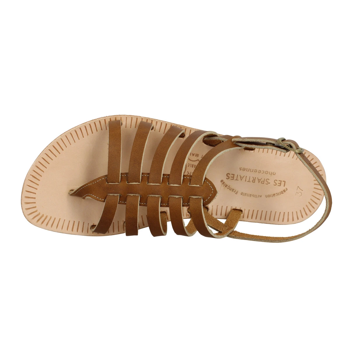 SPARTIATES PHOCEENNES 5LC Cuir Femme Naturel 7 SPARTIATES PHOCEENNES 5LC Cuir Femme Naturel â Image 5