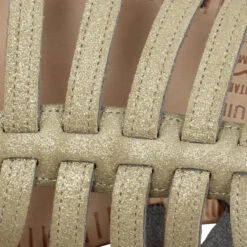 SPARTIATES PHOCEENNES 5LC Cuir Millenium Femme Or -Magasin De Chaussures De Mode spartiates phoceennes 5lc cuir millenium femme or 7