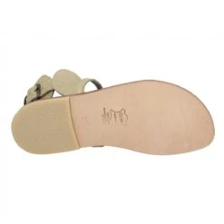 SPARTIATES PHOCEENNES Alicia Cuir Femme Or -Magasin De Chaussures De Mode spartiates phoceennes alicia cuir femme or 6