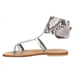 SPARTIATES PHOCEENNES Alicia Cuir Femme Python -Magasin De Chaussures De Mode spartiates phoceennes alicia cuir femme python 4