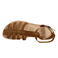SPARTIATES PHOCEENNES Jana Cuir Femme Naturel -Magasin De Chaussures De Mode spartiates phoceennes jana cuir femme naturel 5