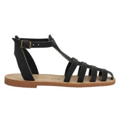 SPARTIATES PHOCEENNES Jana Cuir Femme Noir -Magasin De Chaussures De Mode spartiates phoceennes jana cuir femme noir 2