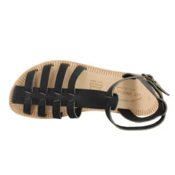 SPARTIATES PHOCEENNES Jana Cuir Femme Noir -Magasin De Chaussures De Mode spartiates phoceennes jana cuir femme noir 5