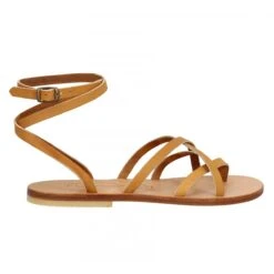 SPARTIATES PHOCEENNES Linda Cuir Femme Naturel -Magasin De Chaussures De Mode spartiates phoceennes linda cuir femme naturel 2