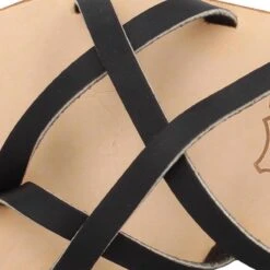 SPARTIATES PHOCEENNES Linda Cuir Femme Noir -Magasin De Chaussures De Mode spartiates phoceennes linda cuir femme noir 7