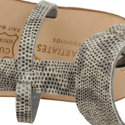 SPARTIATES PHOCEENNES Olya Cuir Viperin Femme Beige -Magasin De Chaussures De Mode spartiates phoceennes olya cuir viperin femme beige 7