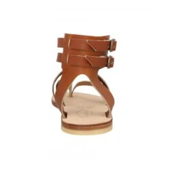 SPARTIATES PHOCEENNES Paros Cuir Femme Cognac -Magasin De Chaussures De Mode spartiates phoceennes paros cuir femme cognac 3