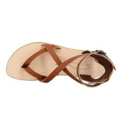 SPARTIATES PHOCEENNES Paros Cuir Femme Cognac -Magasin De Chaussures De Mode spartiates phoceennes paros cuir femme cognac 5