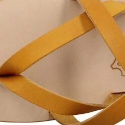 SPARTIATES PHOCEENNES Paros Cuir Femme Ocre -Magasin De Chaussures De Mode spartiates phoceennes paros cuir femme ocre 7