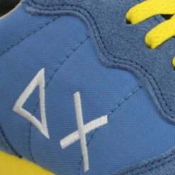 SUN68 Tom Solid Velours Toile Homme Avio -Magasin De Chaussures De Mode sun68 tom solid velours toile homme avio 7