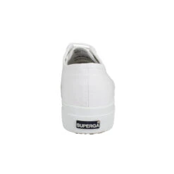 SUPERGA 2740 Platform Toile Femme Blanc -Magasin De Chaussures De Mode superga 2740 platform toile femme blanc 3