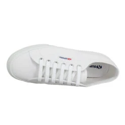 SUPERGA 2740 Platform Toile Femme Blanc -Magasin De Chaussures De Mode superga 2740 platform toile femme blanc 5