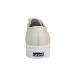 SUPERGA 2740 Platform Toile Lame Femme Beige -Magasin De Chaussures De Mode superga 2740 platform toile lame femme beige 3