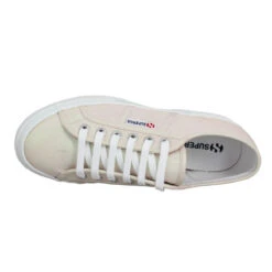 SUPERGA 2740 Platform Toile Lame Femme Beige -Magasin De Chaussures De Mode superga 2740 platform toile lame femme beige 5
