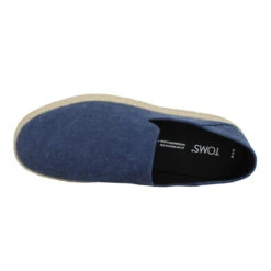 TOMS Santiago Toile Recyclee Homme Navy -Magasin De Chaussures De Mode toms santiago toile recyclee homme navy 5