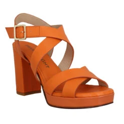 TRIVER FLIGHT 508 Cuir Femme Orange