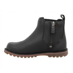 UGG AUSTRALIA Callum Cuir Enfant Noir -Magasin De Chaussures De Mode ugg australia callum cuir enfant noir 4